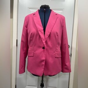 Banana Republic pink blazer size 18